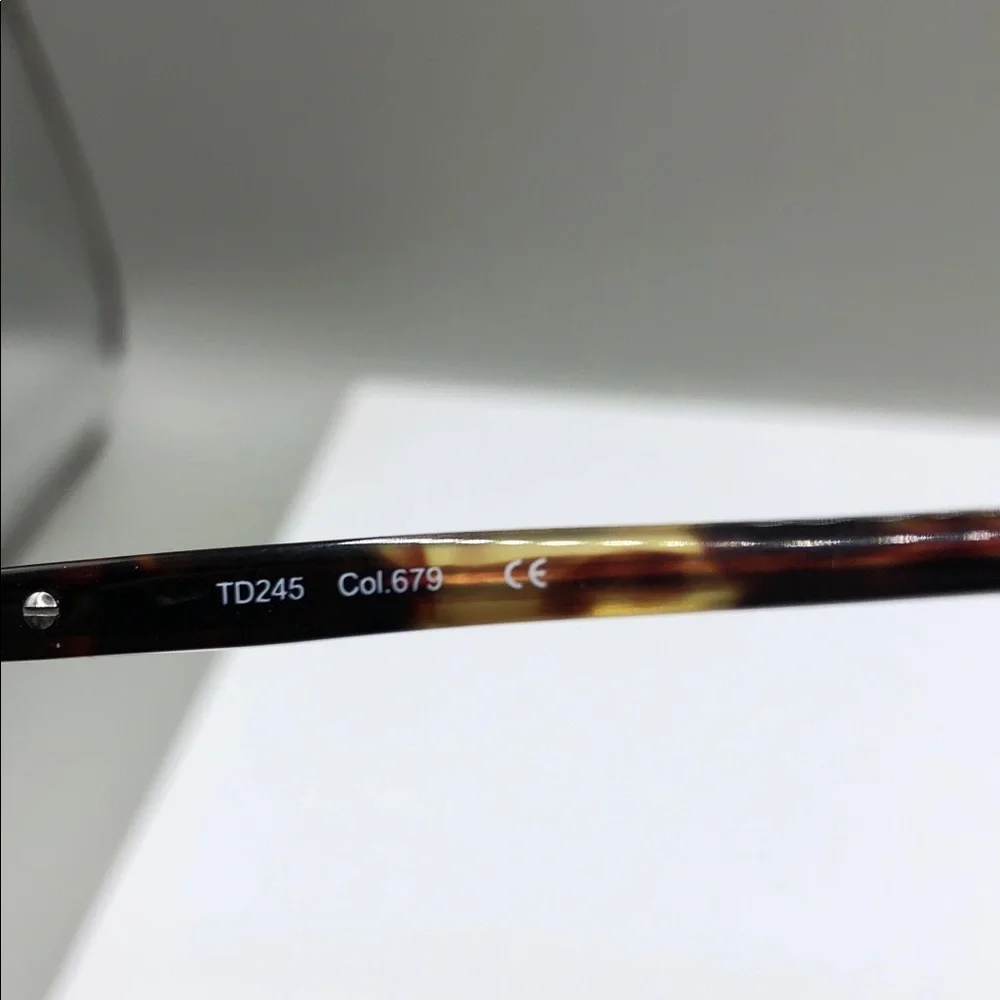 Tom Davies td245 glasses FRAME handmade tortoise 51-14-135 unisex classic style